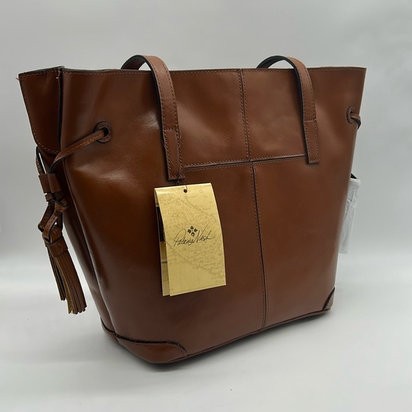 2049- Patricia Nash Tote Bag Genuine Leather NWT - Picture 4 of 14